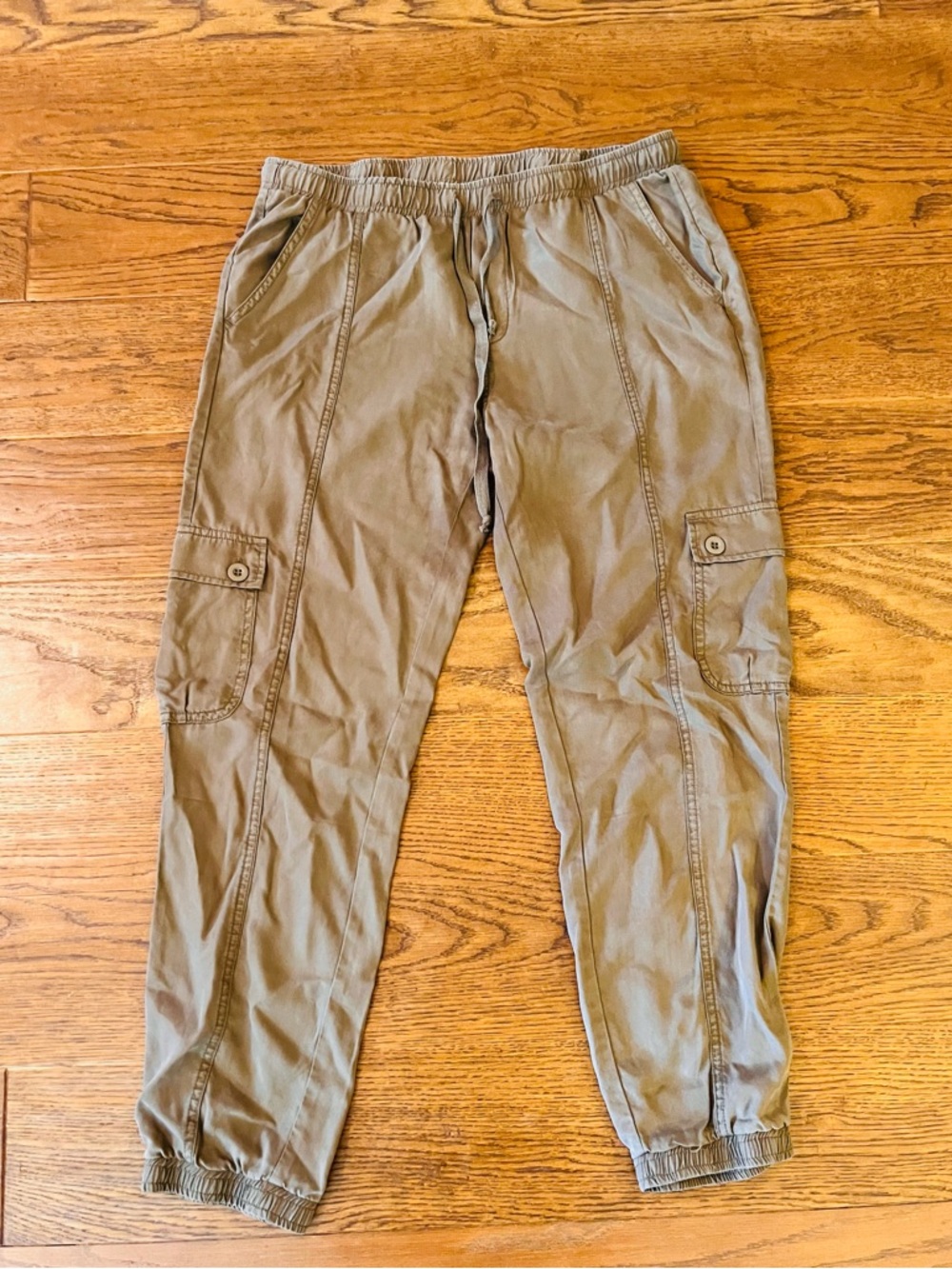 Velvet Heart Olive Green Cargo Joggers‎